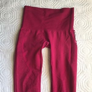 Gymshark seamless cropped leggings